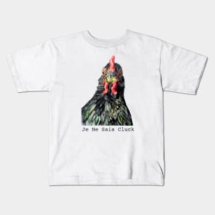 Bindin, the Jersey Giant Hen Kids T-Shirt